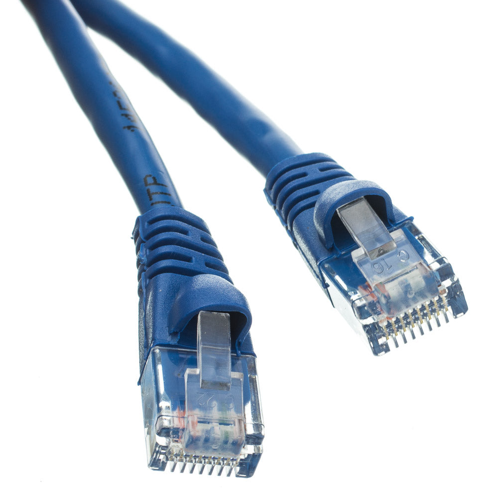 10 Foot Cat5e 350 MHz UTP Snagless Copper Ethernet Cable-Full Carton (80 pieces)