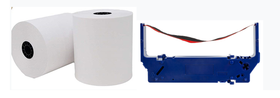 3" x 165' Paper (50 Roll Case) and 6-pack Star RC700BR Ink Bundle