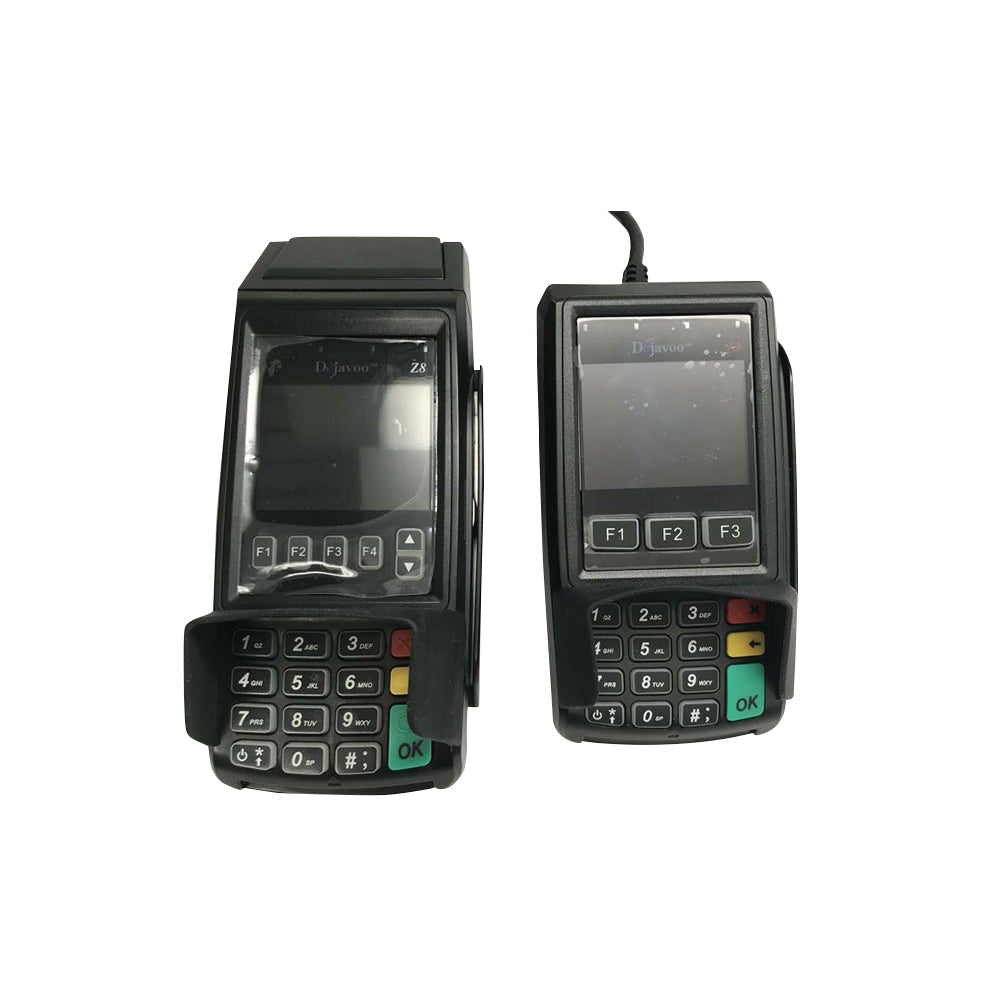 Dejavoo Z8 EMV Contactless Credit Card Terminal and Z3 PIN Pad