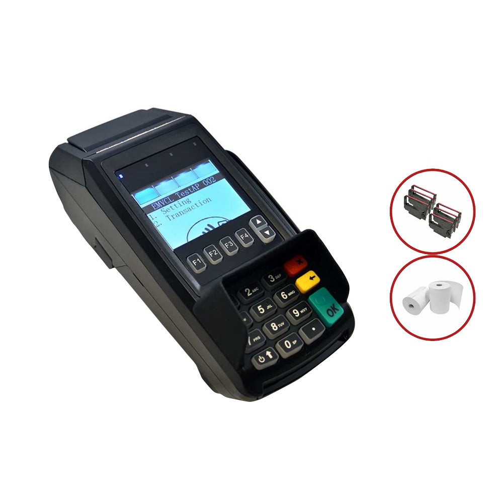 Dejavoo Z8 EMV Contactless No Dial, IP, WiFi Credit Card Terminal - Bundle