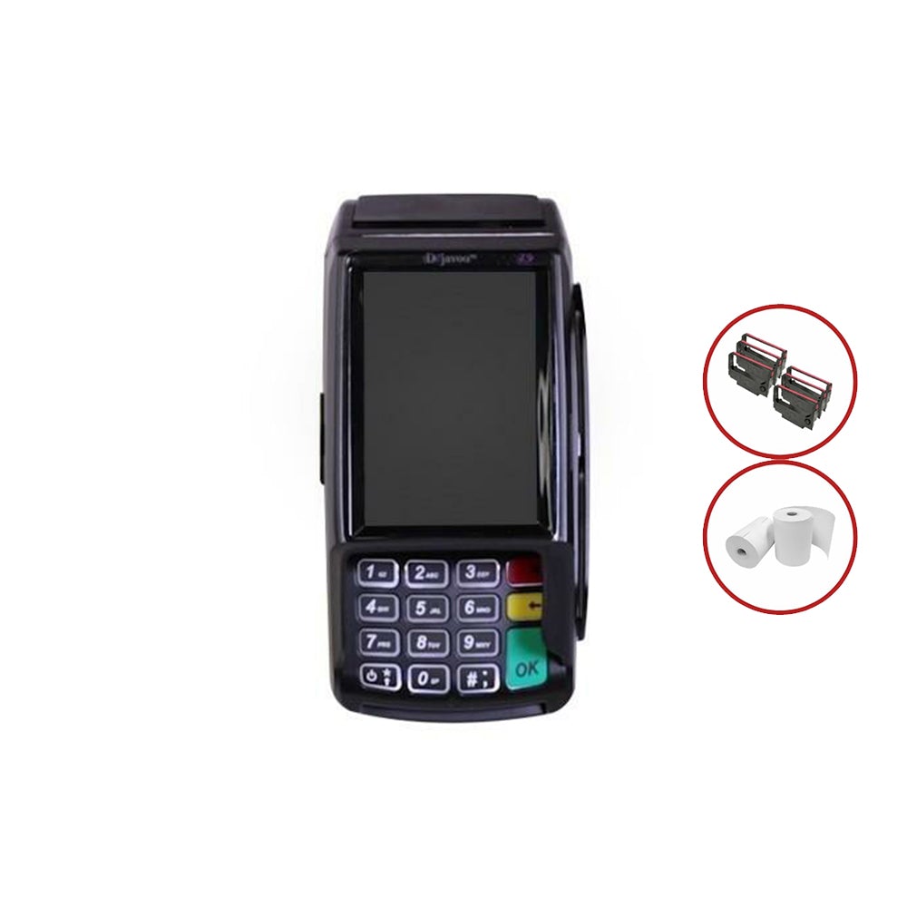 Dejavoo Z9 Portable 3G & WiFi Credit Card Terminal - Refurbished, Bundle