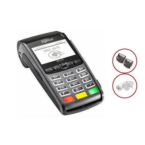 Ingenico IWL 222 Bluetooth Credit Card Terminal - Bundle