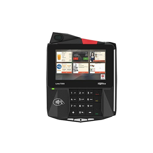 Ingenico Lane/7000 Smart Touch Screen Terminal - Black