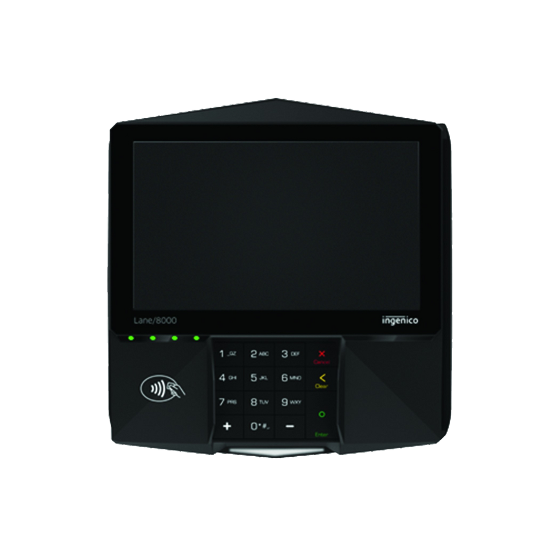 Ingenico Lane 8000 Credit Card Terminal BridgePay / PayGuardian