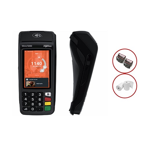 Ingenico Move/5000 TETRA 4G PINpad with Camera - Bundle