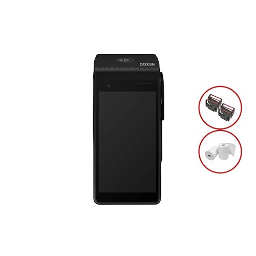 NEXGO N5S Tablet Payment POS Terminal - Black, Bundle