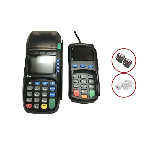 PAX S80 EMV Countertop Payment Terminal with SP30 PINpad - Bundle