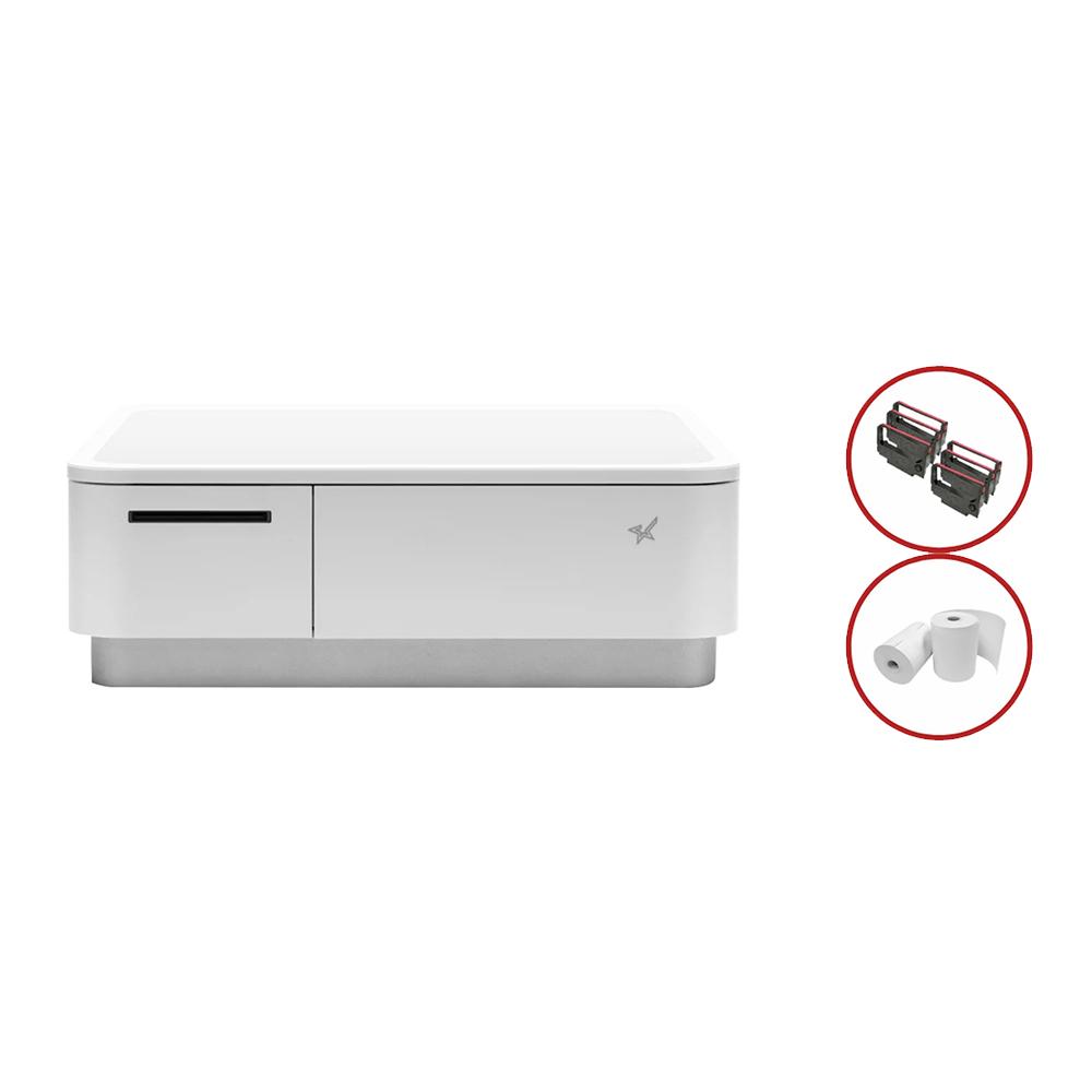 Star Micronics mPOP Receipt Printer and Cash Drawer, Bundle