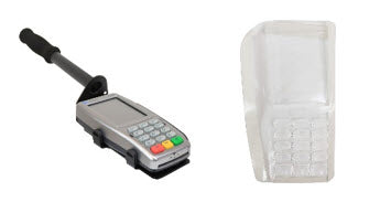 Verifone Vx820 Drive-Thru Handheld Mount and Protective Spill Cover